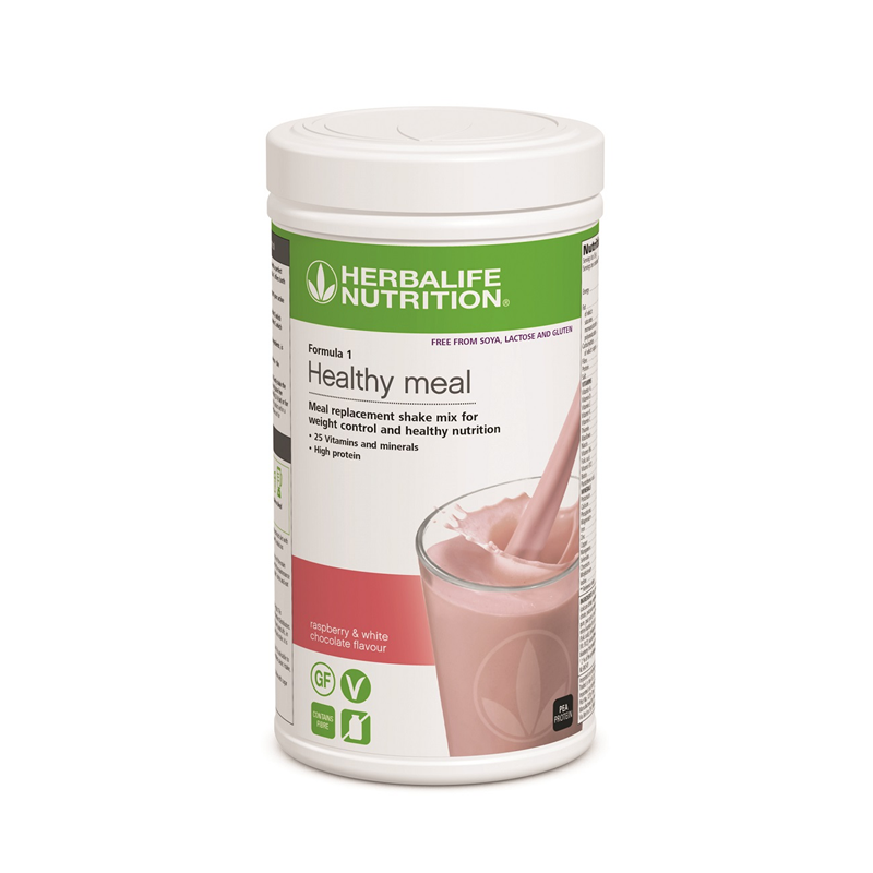 Herbalife Formula 1 Shake Free From - Raspberry & White Chocolate (500g)