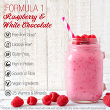 Load image into Gallery viewer, Herbalife Formula 1 Shake Free From - Raspberry &amp; White Chocolate (500g)