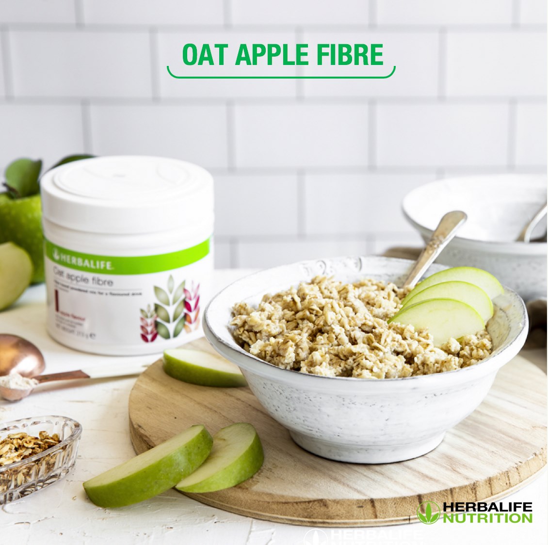 Herbalife Oat Apple Fibre Drink (204g) - The Herba Coach