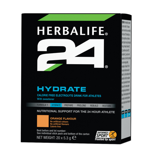 Herbalife Hydrate Orange (20 servings) - The Herba Coach