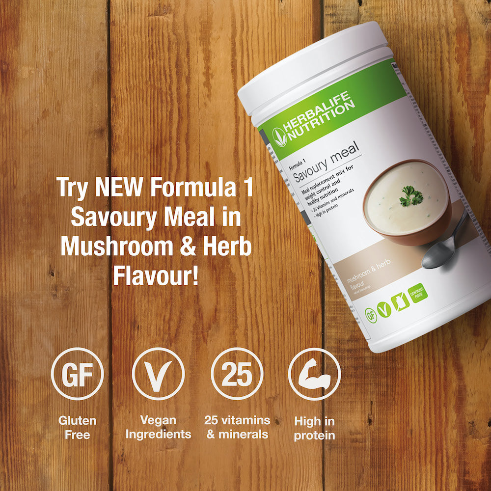 Formula 1 Savoury - Mushroom & Herb (550g)