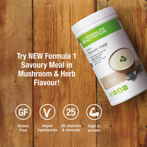 Formula 1 Savoury Shake Mix Mushroom and Herb Flavoured 550 g