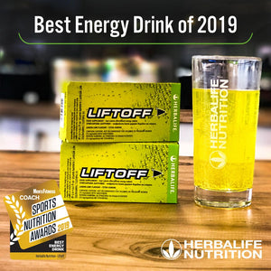 Herbalife Lift Off® Energy Drink Lemon-lime (10 Tablets) - The Herba Coach